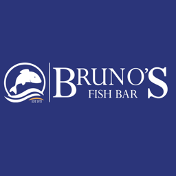 Bruno's Fish Bar logo.